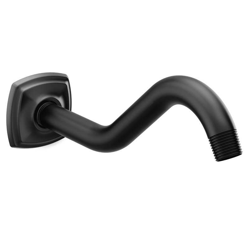 Moen Curved Shower Arm with Wall Flange Wayfair